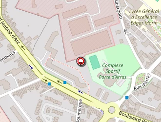 Carte de Brush Boulevard à Douai