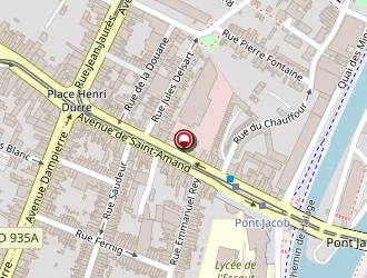 Carte de Lycée De L'escaut à Valenciennes