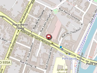 Carte de A Lh Diagnostics à Valenciennes