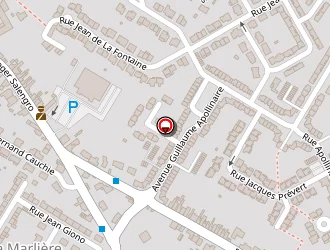 Carte de Maison De Quartier (mjc) à Saint-saulve