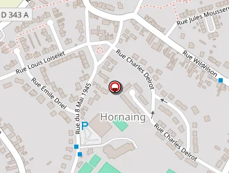 Carte de Complexe Sportif à Hornaing