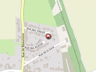 Carte de Tanpack à Quiéry-la-motte