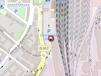 Carte de Bauden Christine à Douai