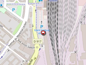 Carte de Europcar à Douai