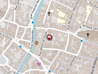 Carte de Baudens Sutre Diane à Douai