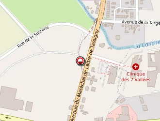 Carte de Conseil Général Du Pas De Calais à Marconne