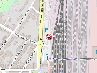 Carte de Auvin Michel à Douai