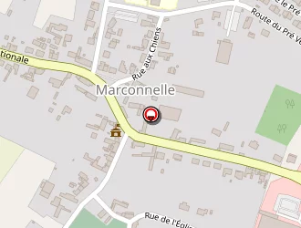 Carte de Gifi à Marconnelle