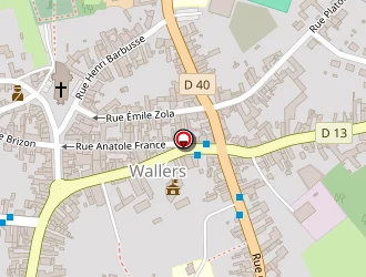 Carte de Boucherie Loose à Wallers