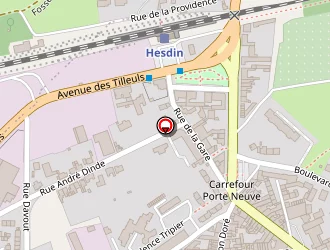 Carte de Nadine's à Hesdin