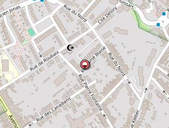 Carte de Pôle Emploi Anzin à Anzin