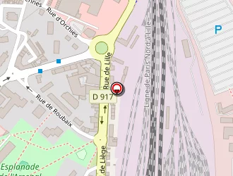 Carte de La Halle à Dechy