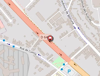 Carte de Bertelet Béatrice à Douai