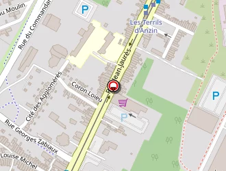 Carte de Esprizen à Anzin