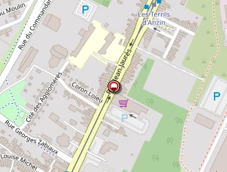 Carte de L.a Coiffure à Anzin