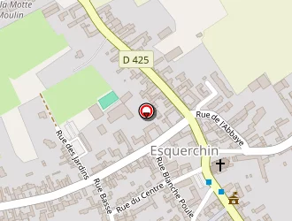 Carte de Salle Des Fêtes à Esquerchin