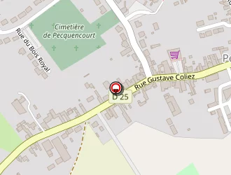 Carte de Dangreaux Philippe à Pecquencourt