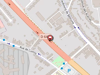 Carte de Bnp Paribas à Douai