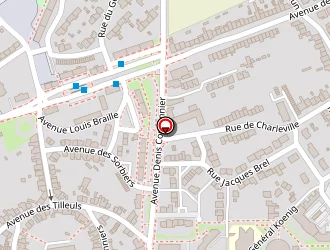 Carte de Halte Garderie à Douai