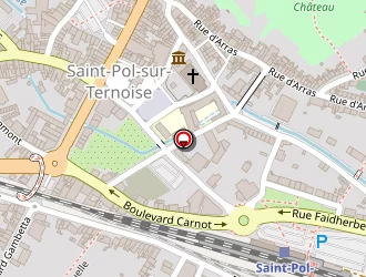 Carte de Halte Repit Du Ternois à Saint-pol-sur-ternoise