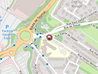 Carte de Detrait Samuel à Douai