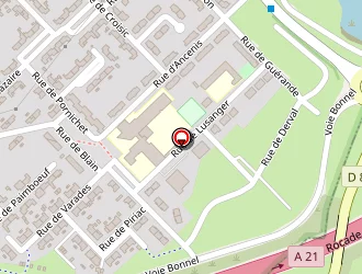 Carte de Comoteq à Lallaing