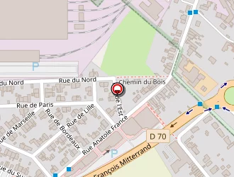 Carte de Boulanger à Petite-forêt