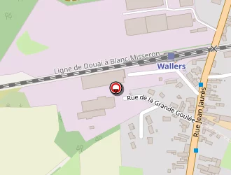 Carte de Sdez à Wallers