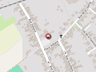 Carte de Salle Béatrice Hess à Onnaing