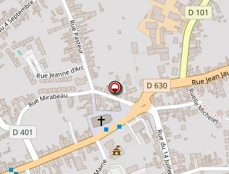 Carte de Les Petits Chaperons Rouges à Onnaing