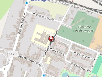 Carte de Delecluse Dominique à Beuvrages