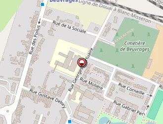 Carte de La Poste à Beuvrages