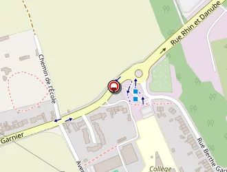 Carte de Collège André Canivez à Douai