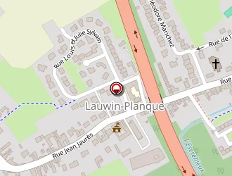 Carte de Urgence (services Locaux) à Lauwin-planque