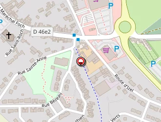 Carte de Salle Pidoux à Rouvroy