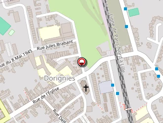 Carte de Meignié Brigitte à Douai