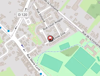 Carte de Le Central à Lauwin-planque