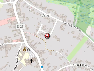 Carte de Boucle De Randonnée à Vred