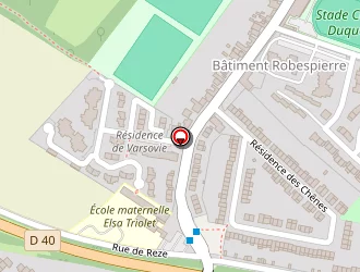 Carte de Ecole Pierre Brossolette à Rouvroy