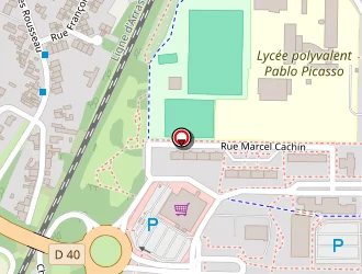 Carte de Ecole Nelson Mandela à Avion