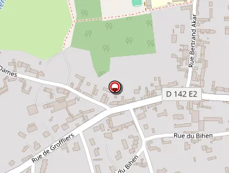 Carte de La Chaumière à Verton