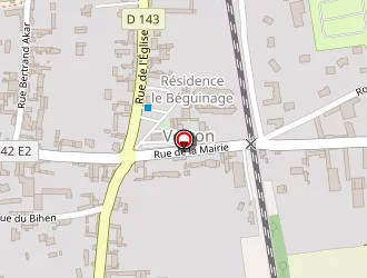 Carte de E.g.i Gressier à Verton