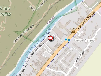 Carte de Collège Gayant à Douai