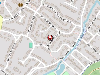 Carte de Deschamps Deschamps à Angres