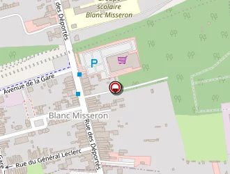 Carte de Aldi Marché à Quiévrechain