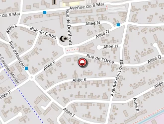 Carte de Bsf Personnalisation à Roost-warendin