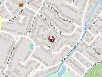 Carte de City Stade à Angres