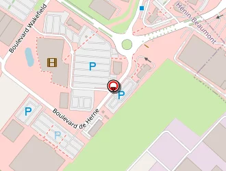 Carte de Subway à Hénin-beaumont