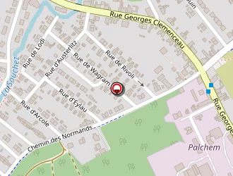 Carte de Palchem à Angres