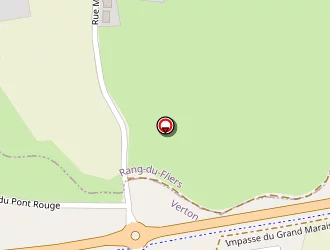 Carte de Camping Les Cerisiers à Verton